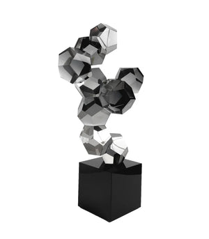 Emerald Crystal Table Decor Sculpture
