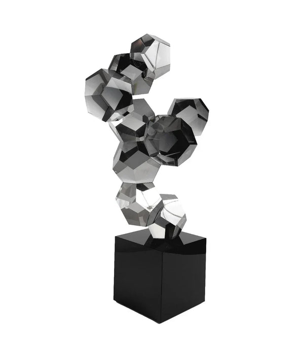 Emerald Crystal Table Decor Sculpture