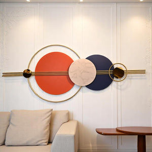 Elysian Trace – Metallic Gold Huge Wall Art