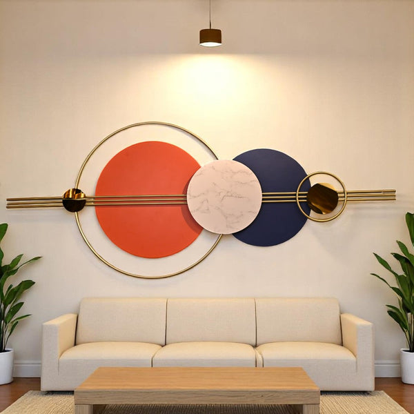Elysian Trace – Metallic Gold Huge Wall Art