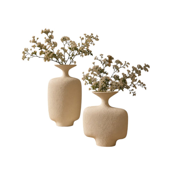 Contemporary Geometric Ceramic Vases