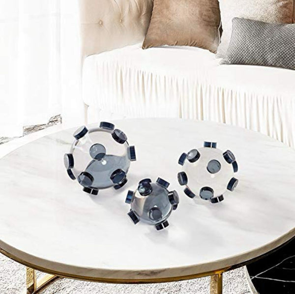 Modern Crystal Balls Set