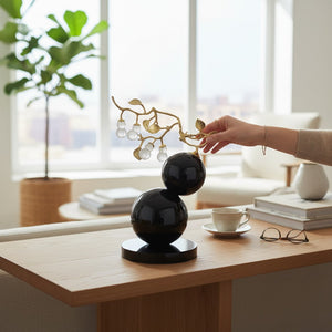 Celestial Crystal Cherry Table Ornament