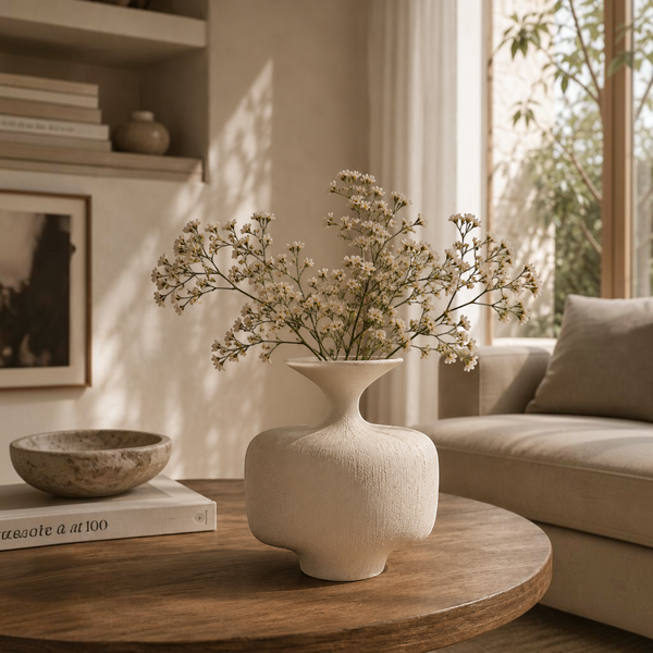 Contemporary Geometric Ceramic Vases