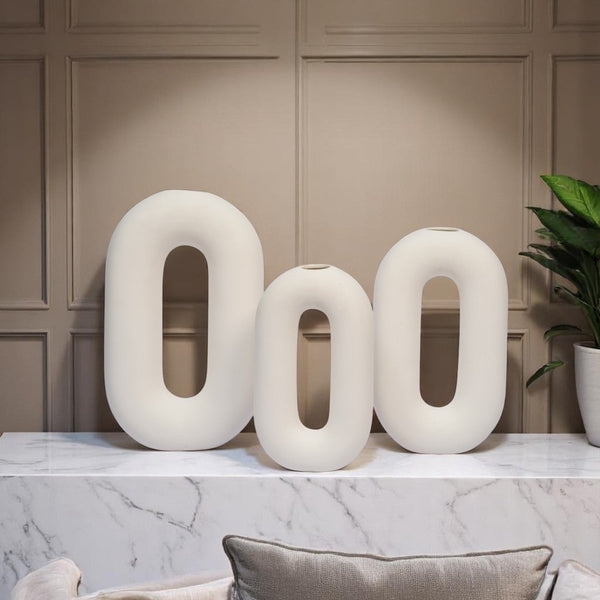 European Nordic Ceramic Vases