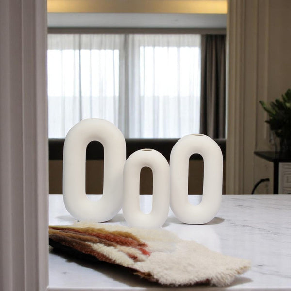 European Nordic Ceramic Vases