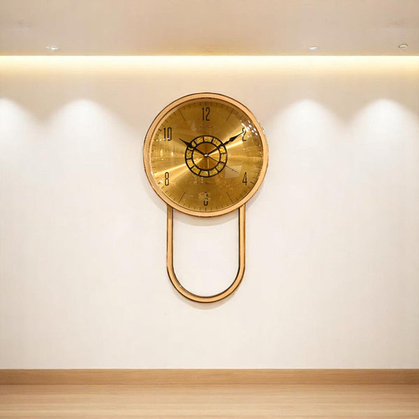 Elegant Antler Wall Clock