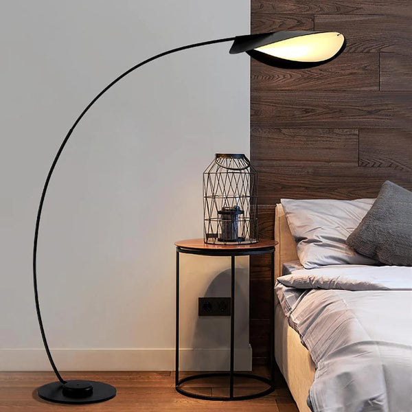 Aurelius Noir Modern LED Floor Lamp