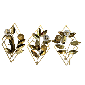 Stainless Steel Decorative Wall Art Pieces – Each