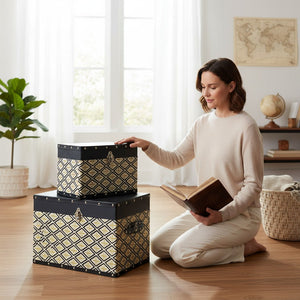 Royal Mosaic Jewellery Storage Trunk Set
