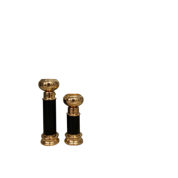 Luminous Aura Candle Holder Pair