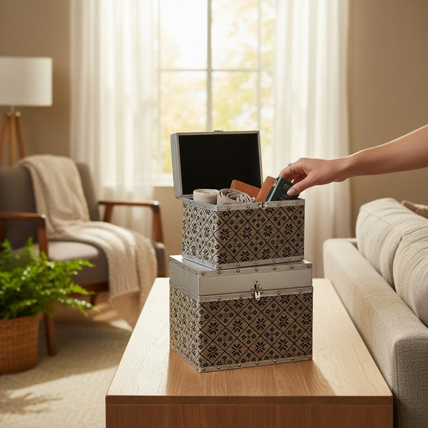 Luxe GeoPattern Treasure Chest Collection