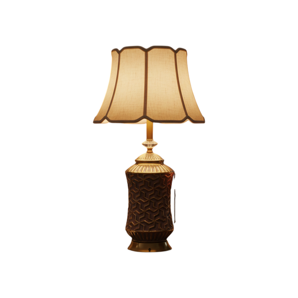 Royal Crest Ceramic Table Lamp