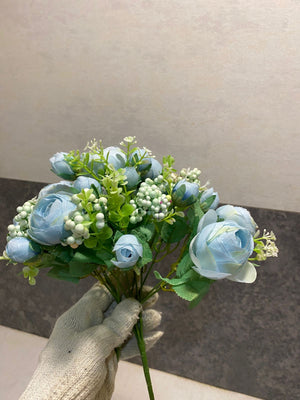 Elegant Lavender Purple Artificial Blossom Flower (Single Bunch)