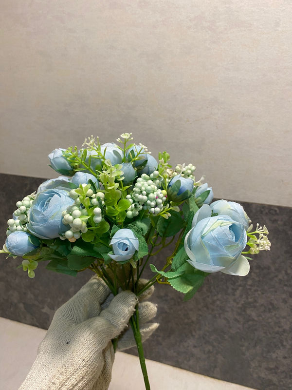 Elegant Lavender Purple Artificial Blossom Flower (Single Bunch)