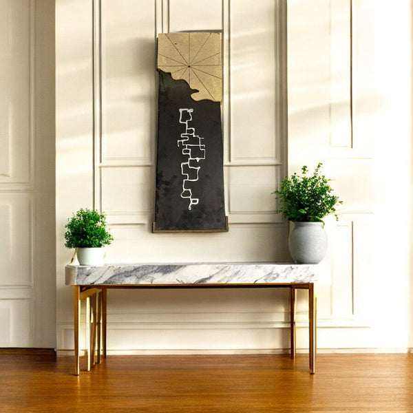 TimberCraft Roman Open-Frame Clock
