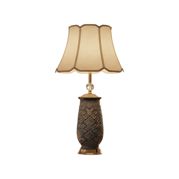 Classic Manor Ceramic Side Table Lamp
