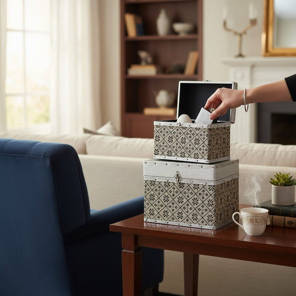 Luxe GeoPattern Treasure Chest Collection