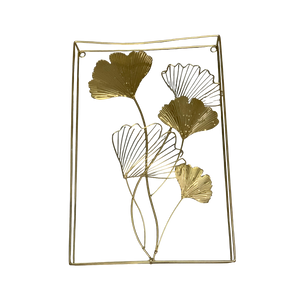 Luxury Hand-Polished Brass Wall Accent