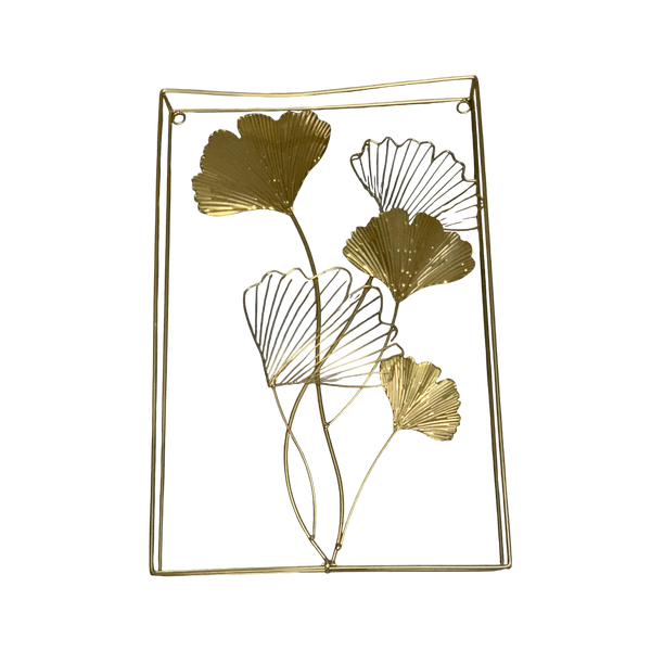 Luxury Hand-Polished Brass Wall Accent