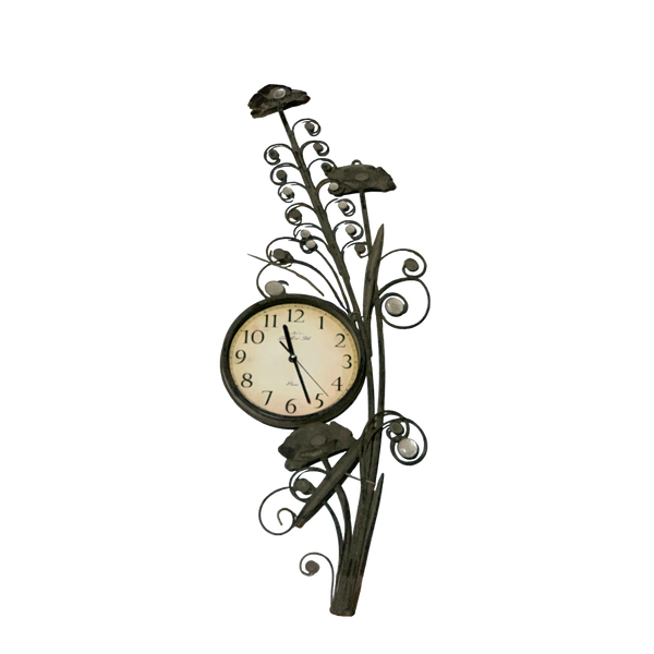 SteelSphere Classic Roman Clock