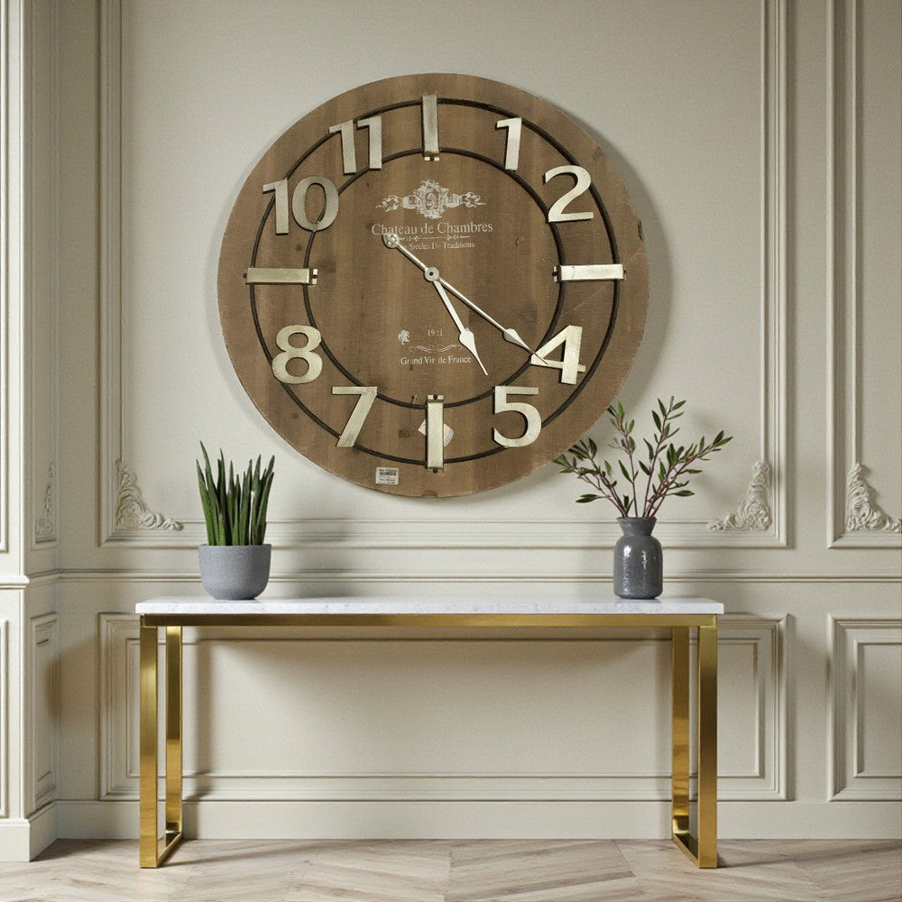 Oakline Classic Roman Wall Clock