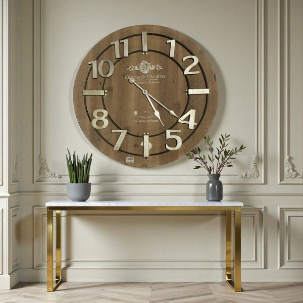 Oakline Classic Roman Wall Clock