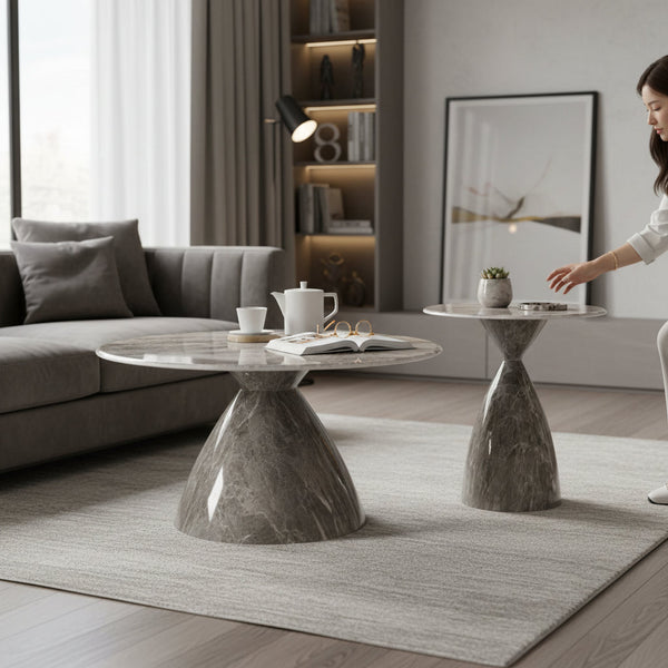 Luxury Designed Centre Table with Coffee Table Set