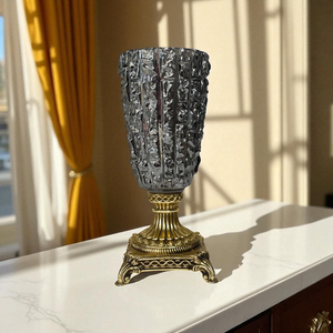 Pair of Cut-Glass Murano Bowls