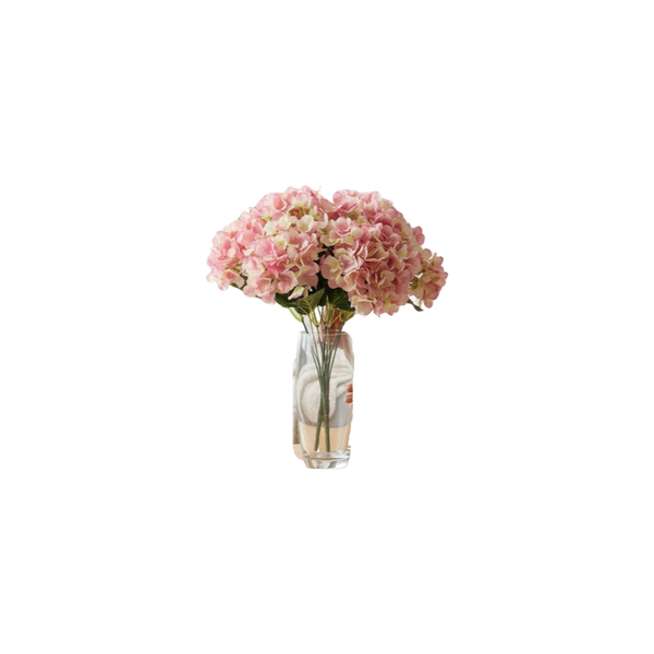 Baby Pink Blossom Flora Decor (1 Bunch in Vase)
