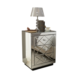 Celeste Luxe Reflective Side Table
