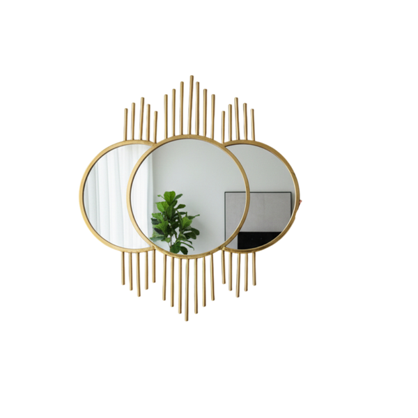 Luxe Bewitching Floral Veil Wall Mirror