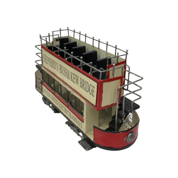 Metallic Vintage Double Tram Model