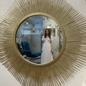 Luxury Wall Motive Mirror – Stylish Home Accent