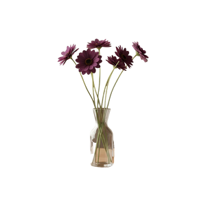 Elegant Garden Touch Artificial Floral Decor (4 Sticks in Vase)