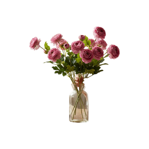 Modern Bloom Decorative Flower Arrangement (4 Sticks in Vase)