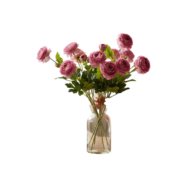 Modern Bloom Decorative Flower Arrangement (4 Sticks in Vase)