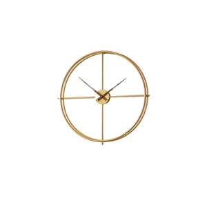 Imperial Luxe Metallic Wall Timepiece