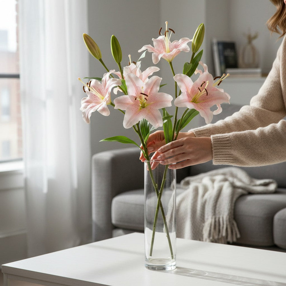 Luxury Vase Floral Decoration (2 Sticks in Vase)