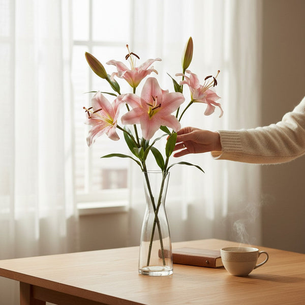 Luxury Vase Floral Decoration (2 Sticks in Vase)