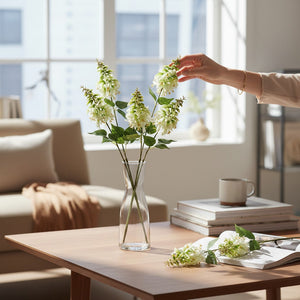 EverFresh Artificial Flower Vase Decor (5 Sticks in Vase)