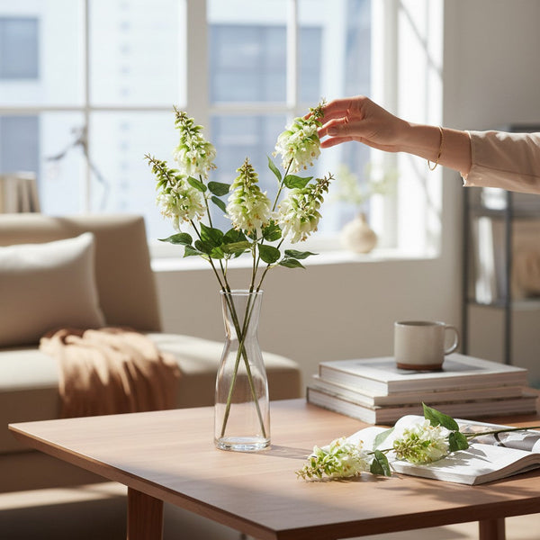 EverFresh Artificial Flower Vase Decor (5 Sticks in Vase)