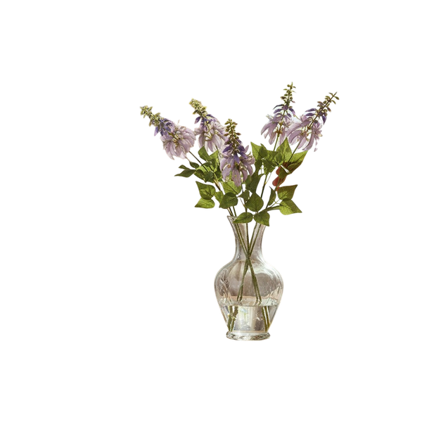 Nature Style Artificial Floral Arrangement (5 Sticks in Vase)