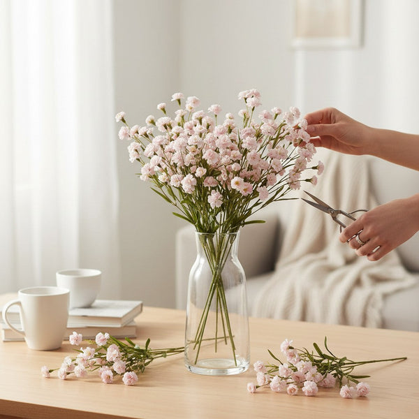 Graceful Bloom Decorative Arrangement  (4 Sticks in Vase)