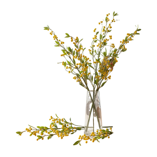 Elegant Bloom Table Vase Arrangement (4 Sticks in Vase)