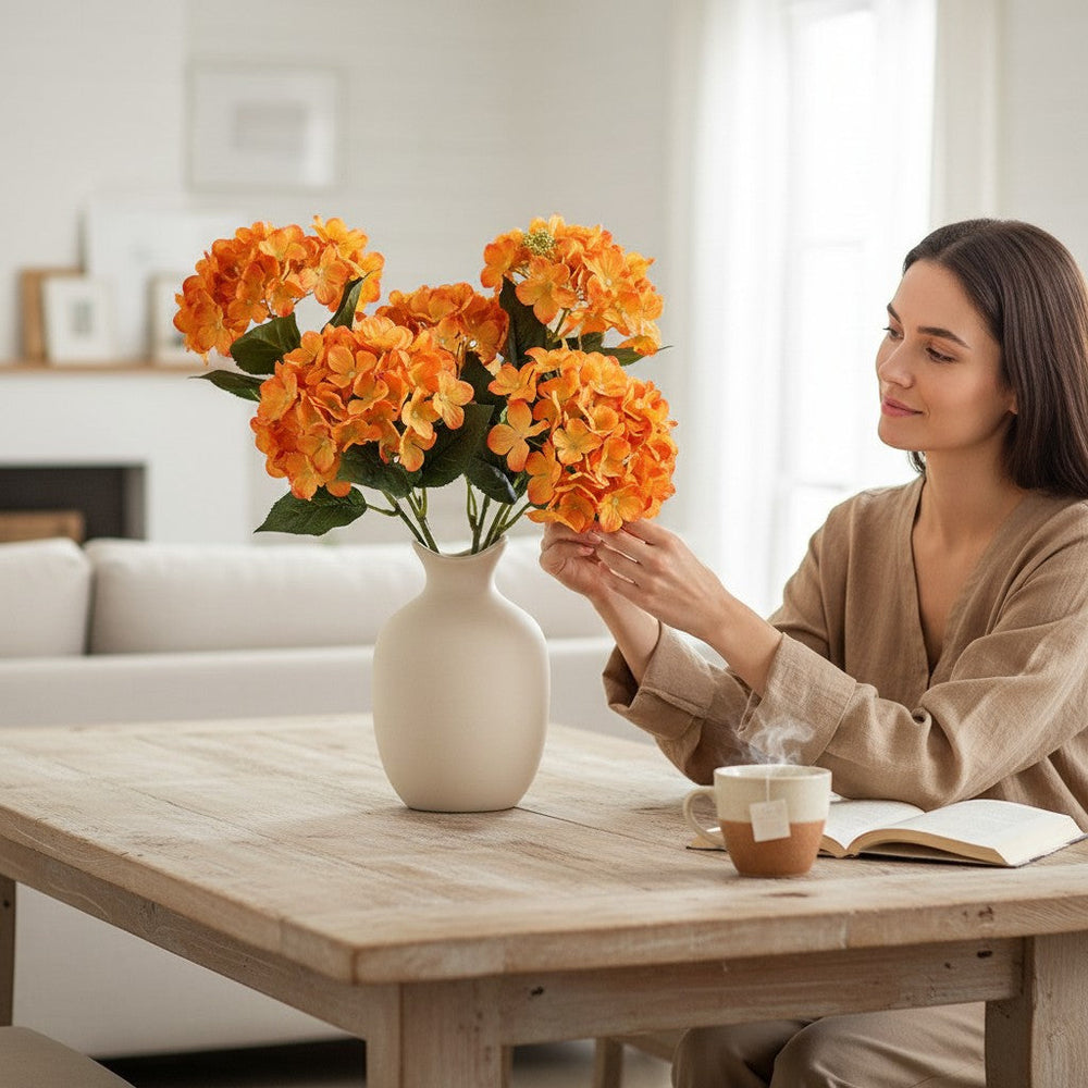 Serenity Garden Inspired Flower Vase Decor (2 Sticks in Vase)