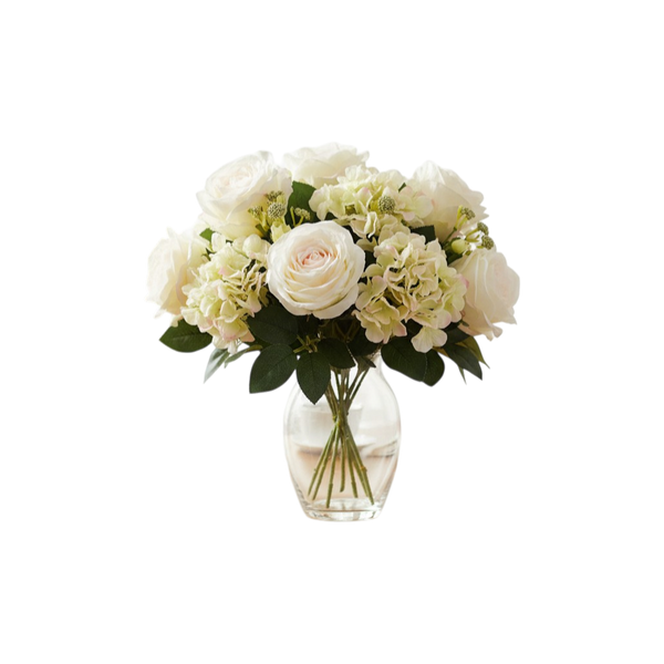 Artistic Artificial Flowers Arrangement (1 Bunch in Vase)