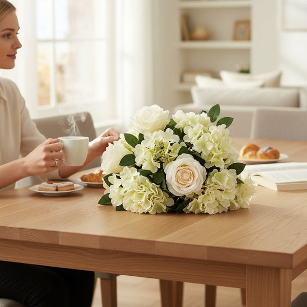 Artistic Artificial Flowers Arrangement (1 Bunch in Vase)
