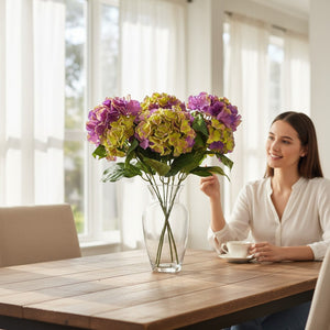 Prestige Garden Style Floral Arrangement (2 Sticks in Vase)
