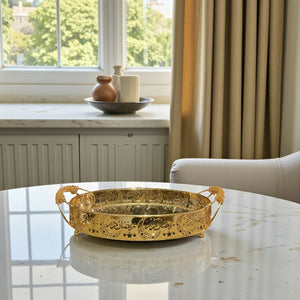 Luxurious Table Styling  Tray
